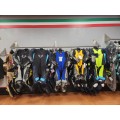 Virus Power Alien Textile Racing Suit with Helite Airbag System